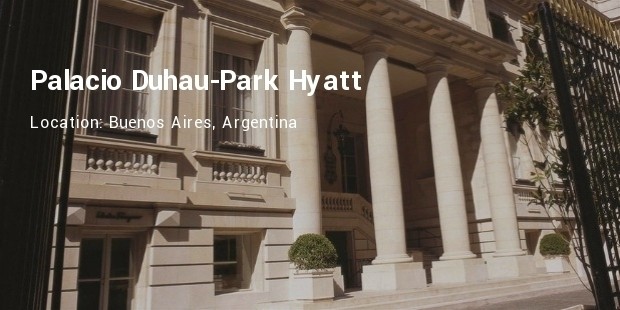 palacio duhau park hyatt