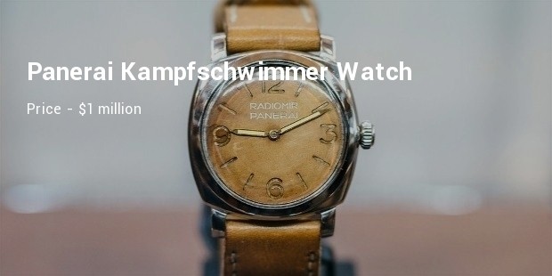 panerai kampfschwimmer watch