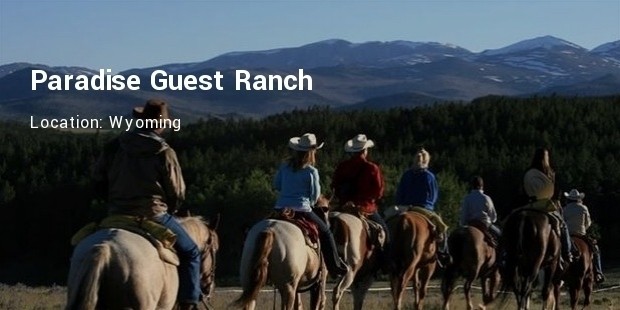 paradise guest ranch