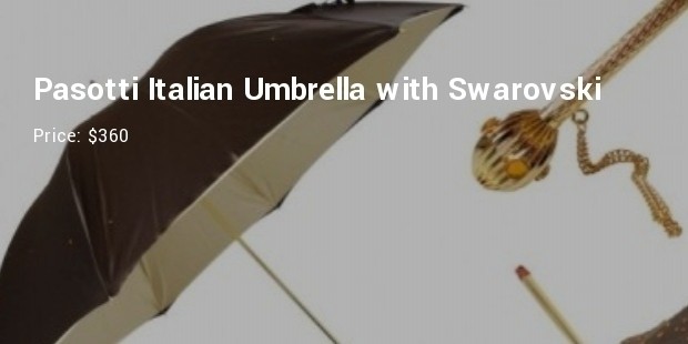 pasotti italian umbrella with swarovski crystals