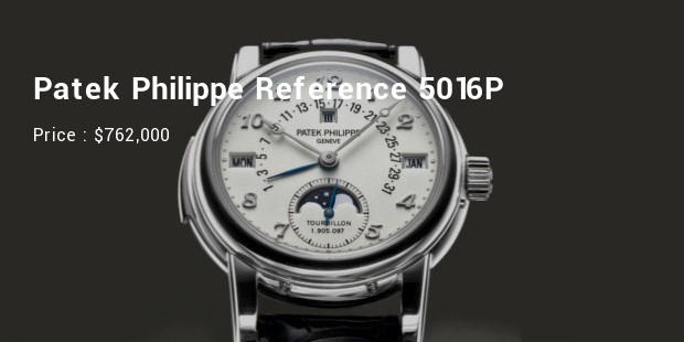 Patek Philippe Reference 5016P