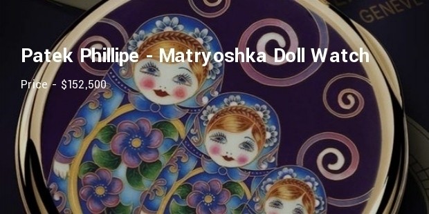 patek phillipe  matryoshka doll watch