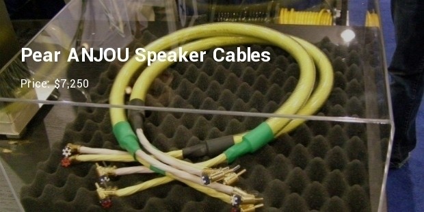 pear anjou speaker cables