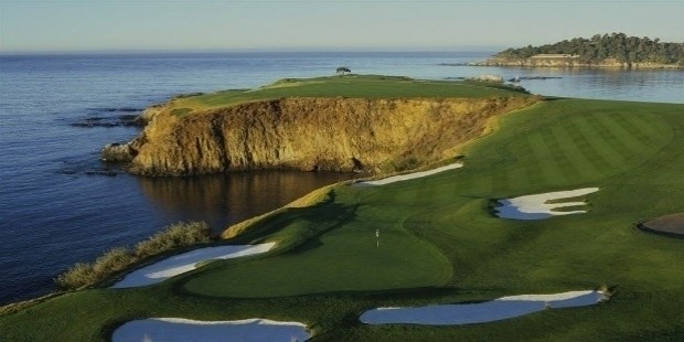 pebble beach golf links, california, usa