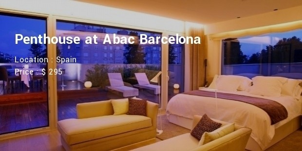 penthouse at abac barcelona