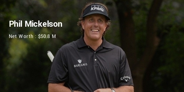 Phil Mickelson Net Worth