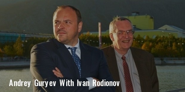 phosagro ceo andrey guryev and board of directors member ivan rodionov