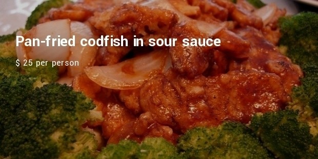 piao xiang   pan fried codfish in sour sauce