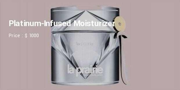 platinum infused moisturizer