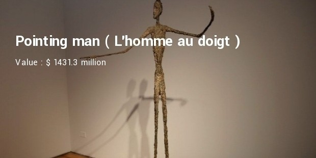 Pointing man (L’homme au doigt)