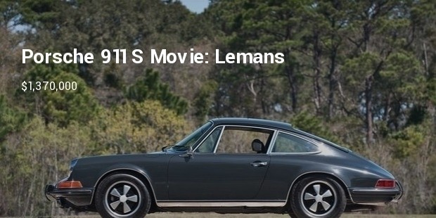 porsche 911 s movie lemans