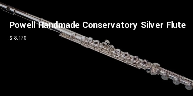 powell handmade conservatory silver flute