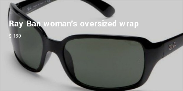 ray ban womans oversized wrap
