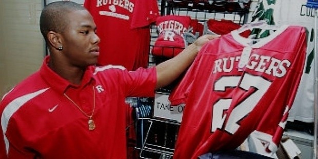 ray rice rutgers