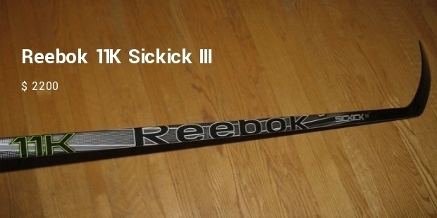 judío Criticar Roble 10 Most Expensive Hockey Sticks | SuccessStory