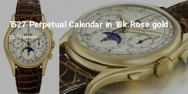 reference 1527 perpetual calendar in 18k rose gold