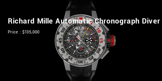 richard mille automatic chronograph diver