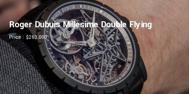 Roger Dubuis Millesime Double Flying Tourbillon