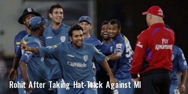 rohit hatrick