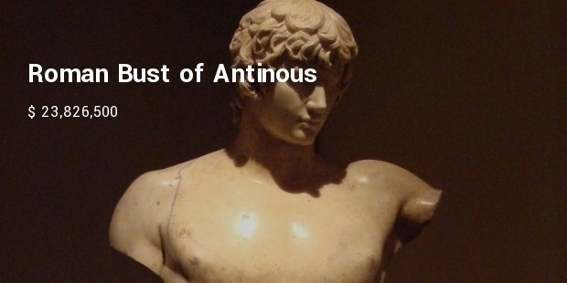 roman bust of antinous