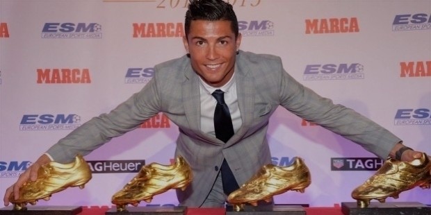 ronaldo golden boots