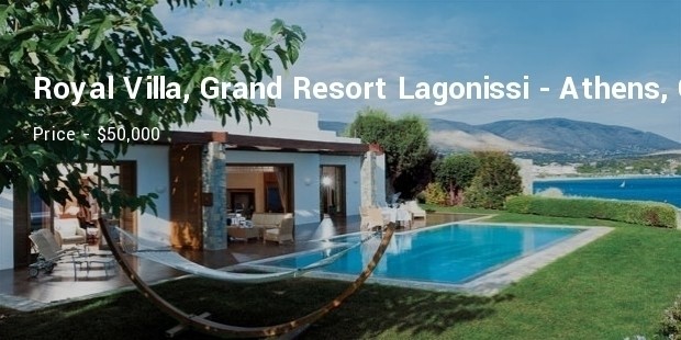 royal villa, grand resort lagonissi   athens, greece