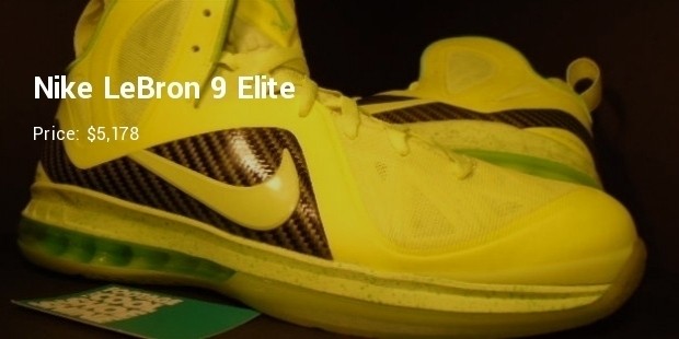 the most expensive lebron james shoes