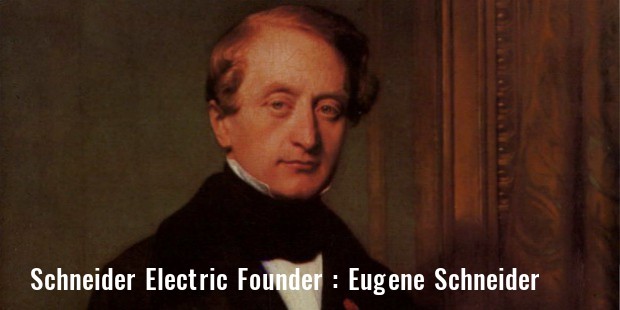 schneider electric founder