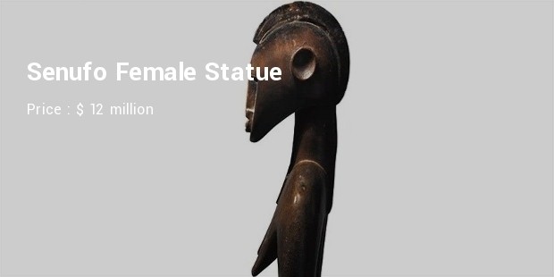 senufo female statue