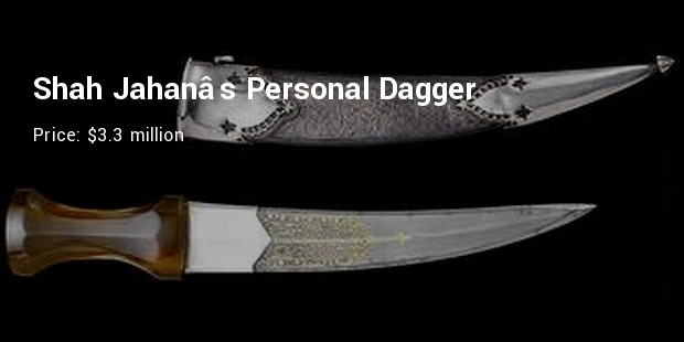 shah jahans personal dagger