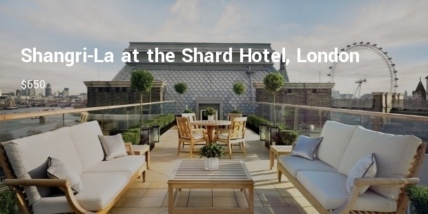 shangri la at the shard hotel