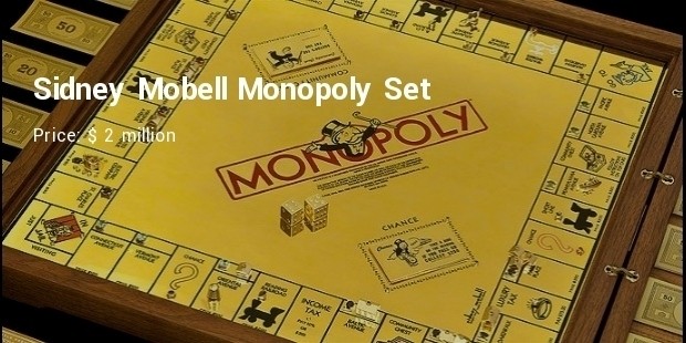 sidney mobell monopoly set