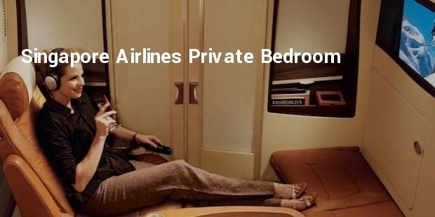 singapore airlines private bedroom