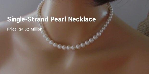 single strand pearl necklace