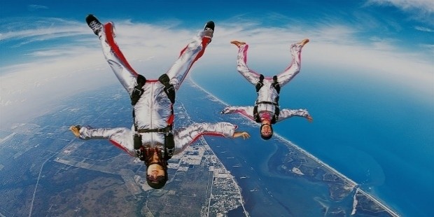 sky diving wallpapers