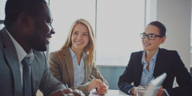 smile during interview