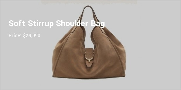 soft stirrup shoulder bag