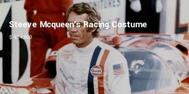 steeve mcqueens racing costume