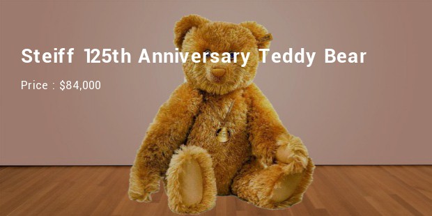 steiff 125th anniversary teddy bear