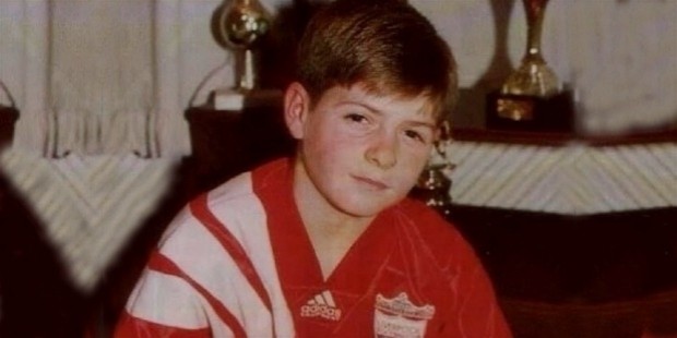 steven gerrard childhood