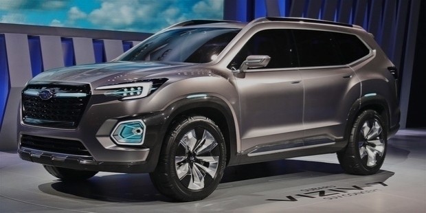 subaru viziv 7 concept suv