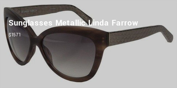 sunglassesmetallic glasseslinda farrow