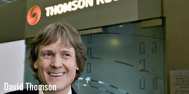 David Thomson Success Story