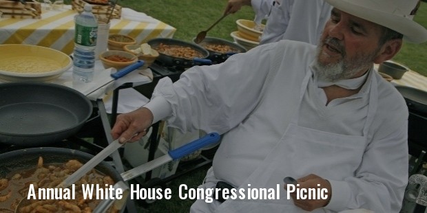 the annual white house congressional picnic in 2013