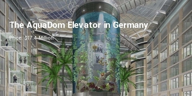 the aquadom elevator in germany