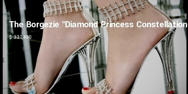 the borgezie diamond princess constellation stiletto