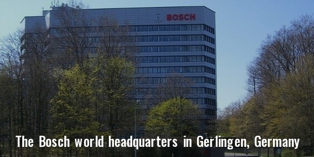 the bosch world headquarters in gerlingen, germany