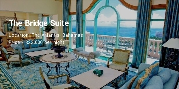 the bridge suite , the atlantis, bahamas