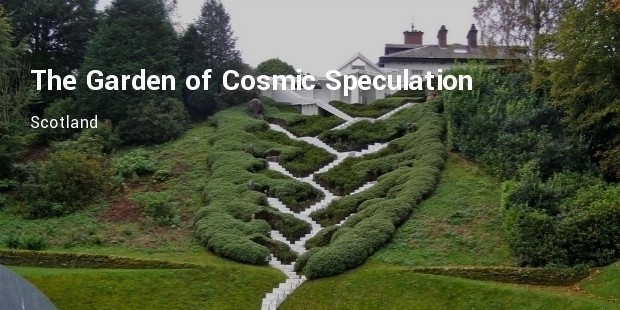 the garden of cosmic speculation, scotland