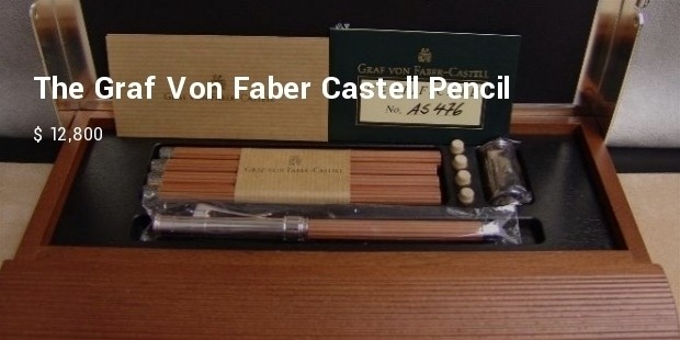 the graf von faber castell pencil 
